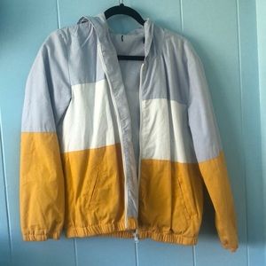 Color block jacket